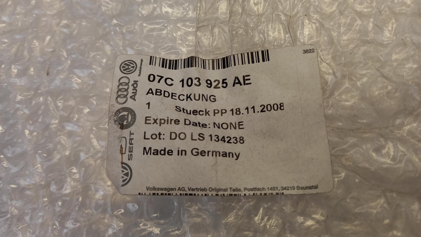 Original AUDI A8/S8 Quattro 4E 2004-2010 W12 6.0 Motorabdeckung 07C103925AE