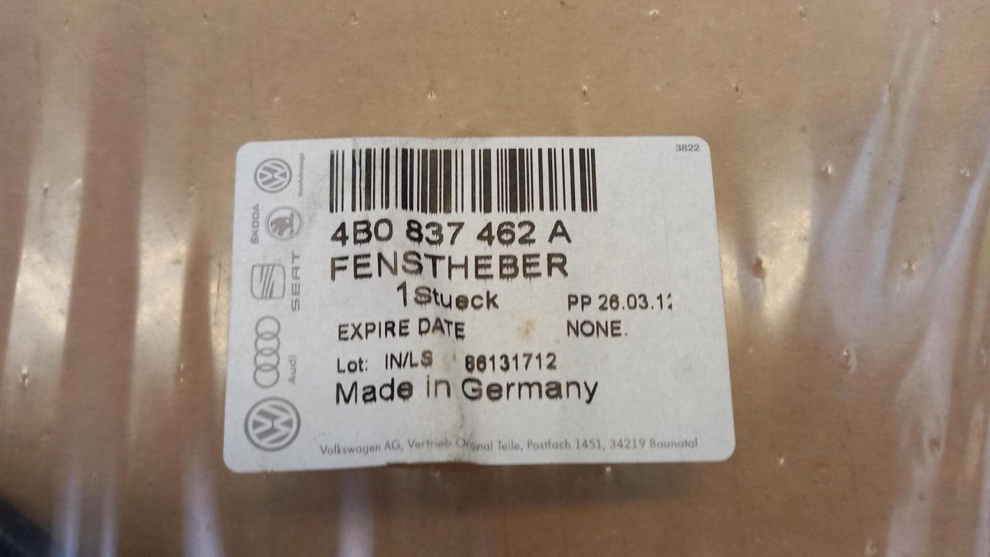 Original OE Volkswagen Fensterheber 4B0837462A