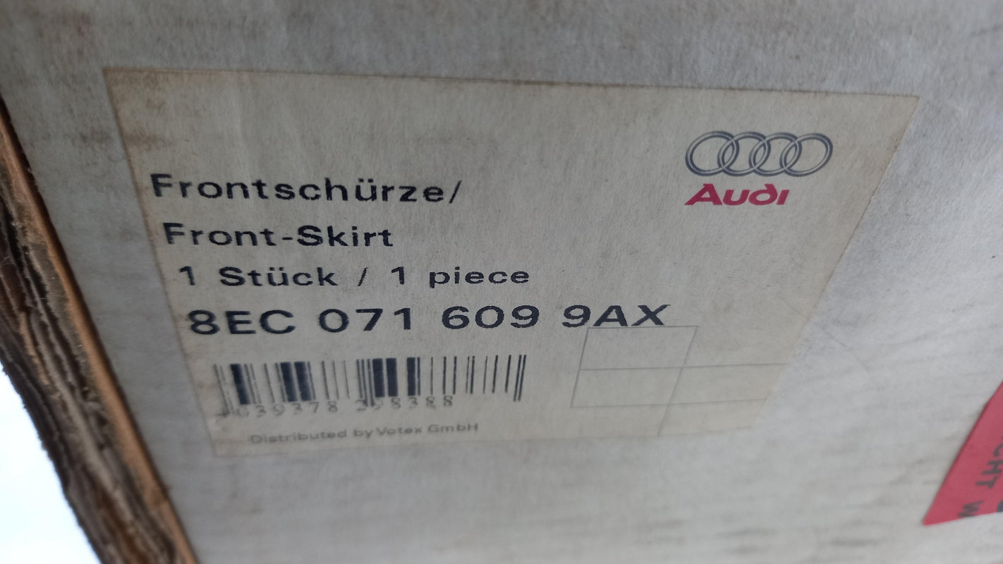 Original AUDI A4 S4 Avant Quattro Spoiler vorne 8EC0716099AX