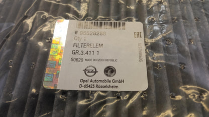 Original OPEL Combo X12 Innenraumfilter 95528288