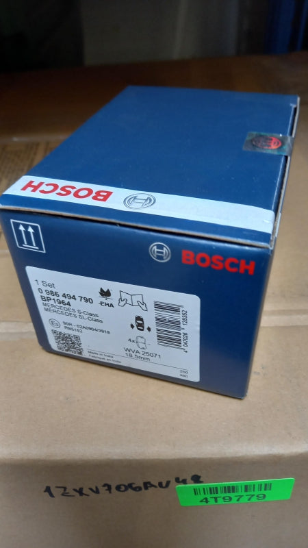 BOSCH für MERCEDES-BENZ CLA S-Klasse SL Bremsbeläge hinten 0986494790