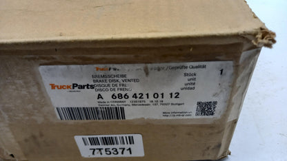 Original MERCEDES-BENZ Atego 1 2 3 Vorderachse Bremsscheibe (1 St) A6864210112