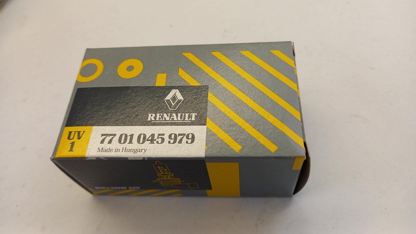 Original RENAULT MEGANE IV Hauptscheinwerfer Glühlampe HB3 12V 60W 7701045979