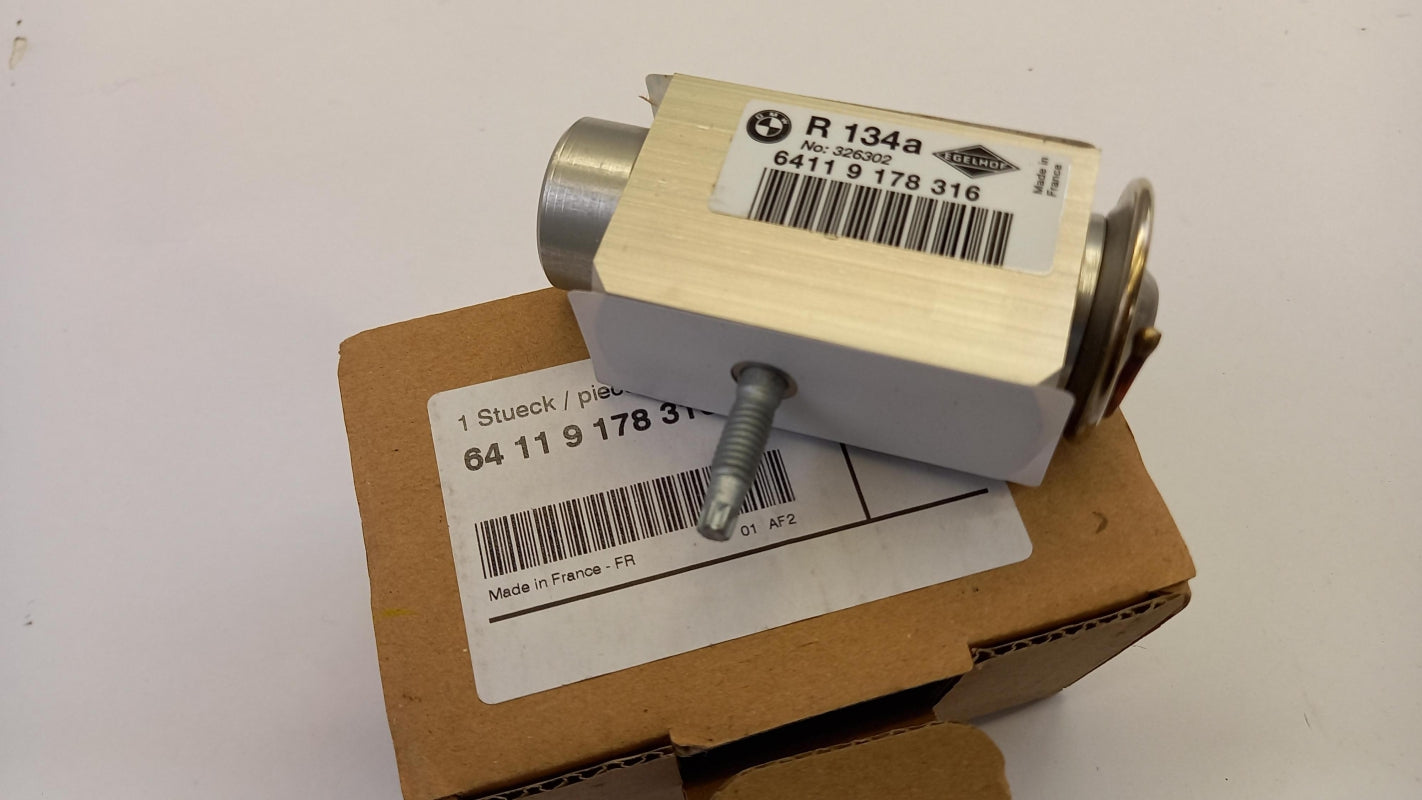 Original BMW 5er E60 E61 6er E63 E64 Klimaanlage Expansionsventil 64119178316