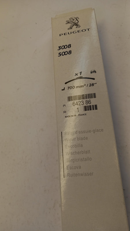 Original PEUGEOT 3008 5008 Wischerblatt (1st) rechts 642386