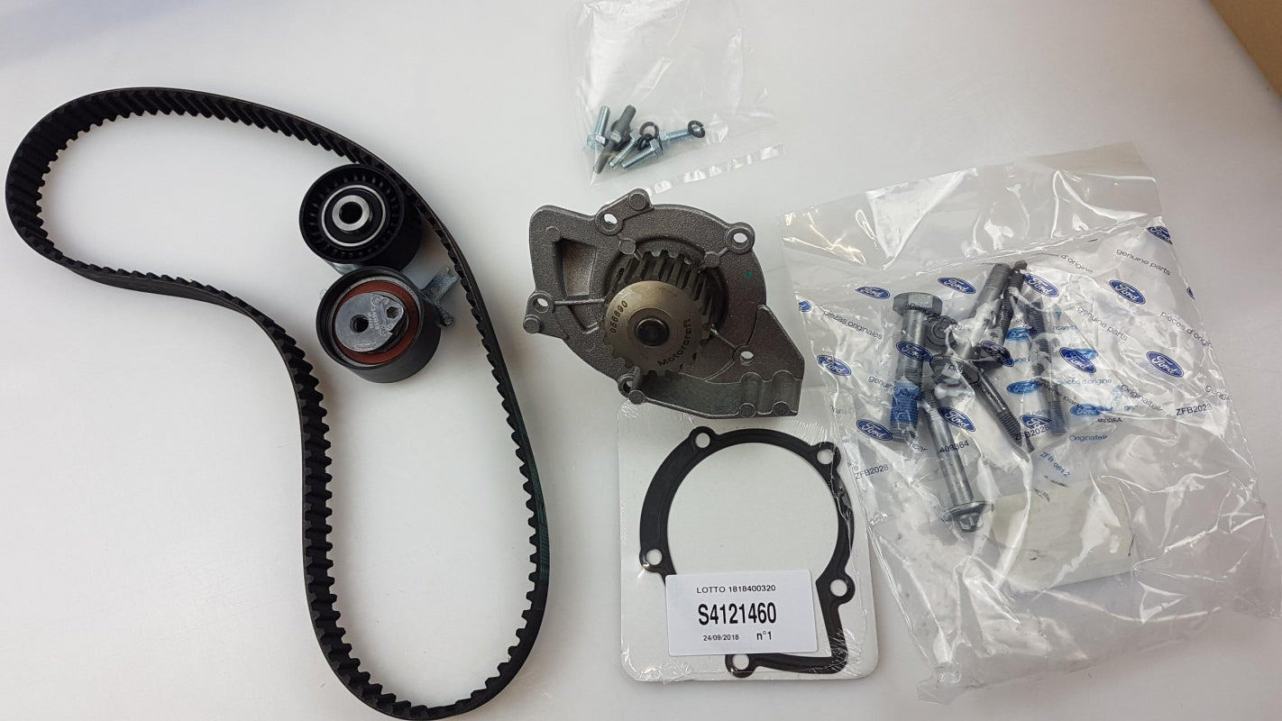Original FORD C-/ S-Max Focus Kuga 2.0 TDCi Wasserpumpe + Zahnriemenkit 1855732