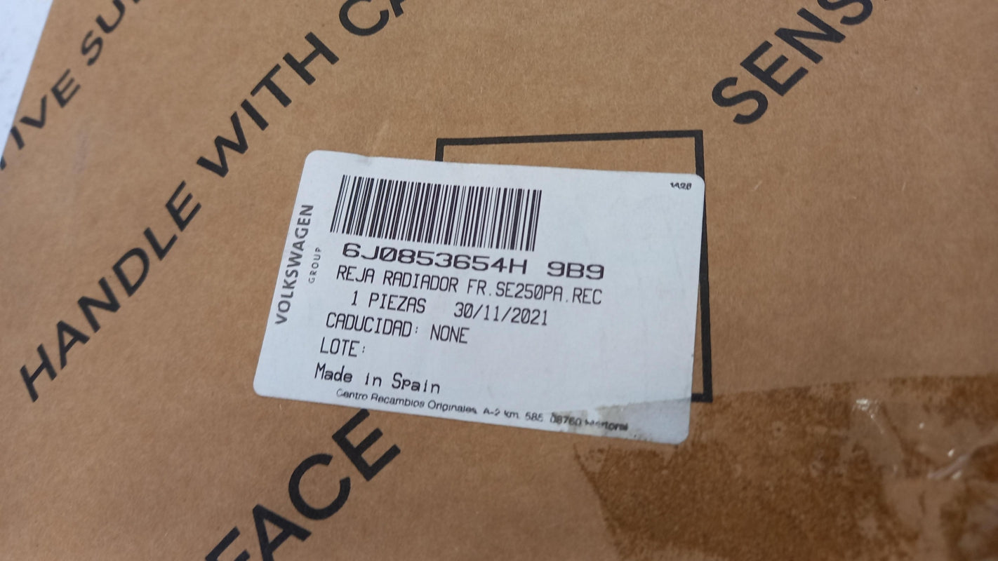 Original SEAT Ibiza Kühlergitter Satinschwarz 6J0853654H9B9