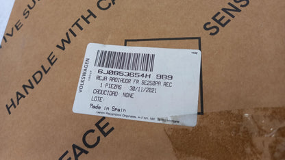 Original SEAT Ibiza Kühlergitter Satinschwarz 6J0853654H9B9