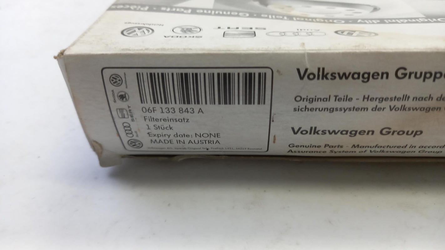 Original AUDI A3 TT VW Eos Golf Jetta Passat SEAT Altea Luftfilter 06F133843A