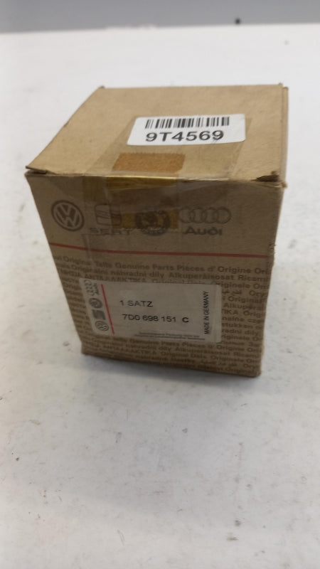 Original VW Transporter Bremsbeläge Bremsklötze mit Warnkontakt vorne 7D0698151C