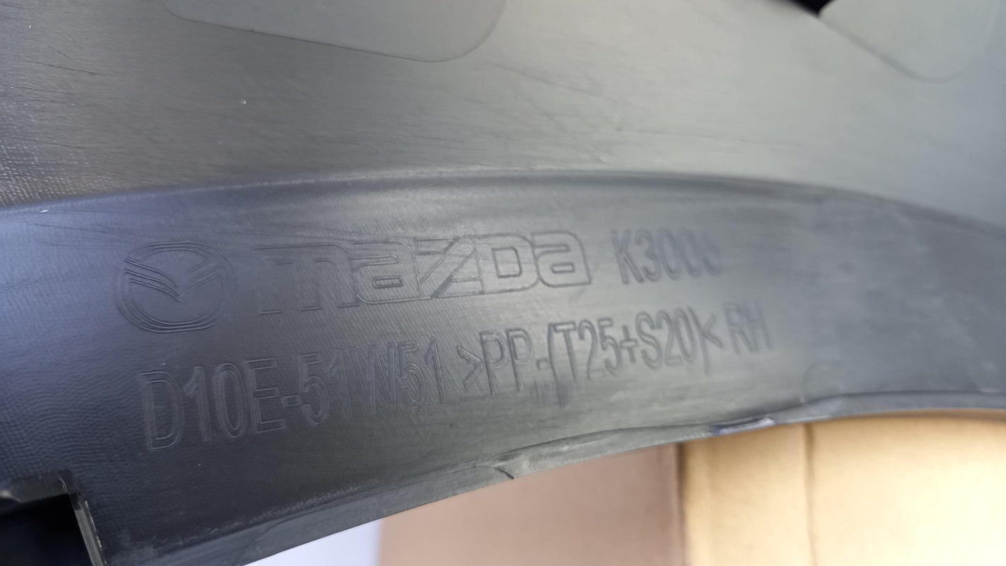 Original OE MAZDA Kotflügel Zierleiste D10E51W50C