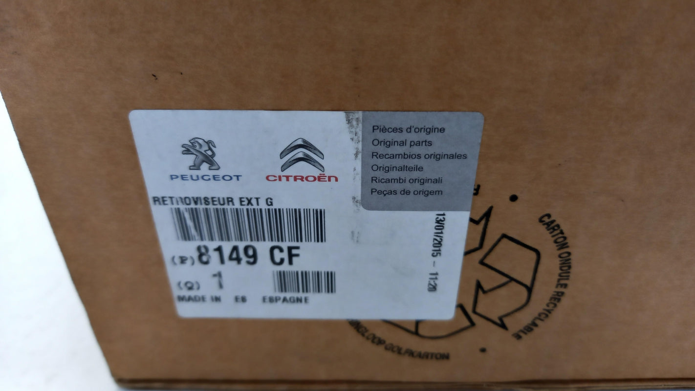 Original PEUGEOT 307 Außenspiegel links 8149CF