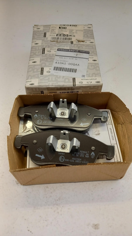 Original NISSAN Terrano D10 2014-2022 Bremsbeläge vorne 410A100QAA