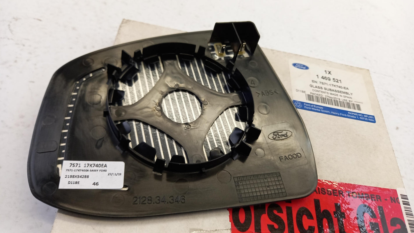 Original FORD Focus III Mondeo IV '04-'14 Hinten Rechts Außenspiegelglas 1469521