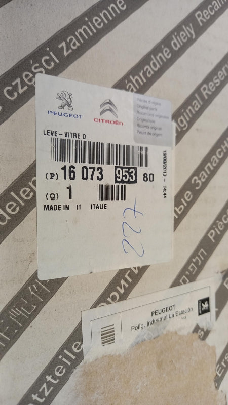Original OE Peugeot Fensterheber 1607395380