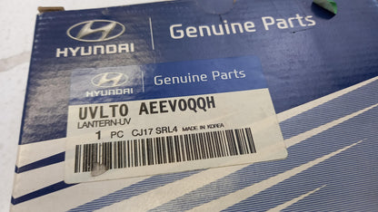 Original HYUNDAI UV-Taschenlampe Wellenlänge 365nm Größe 122x25mm UVLT0AEEV0QQH