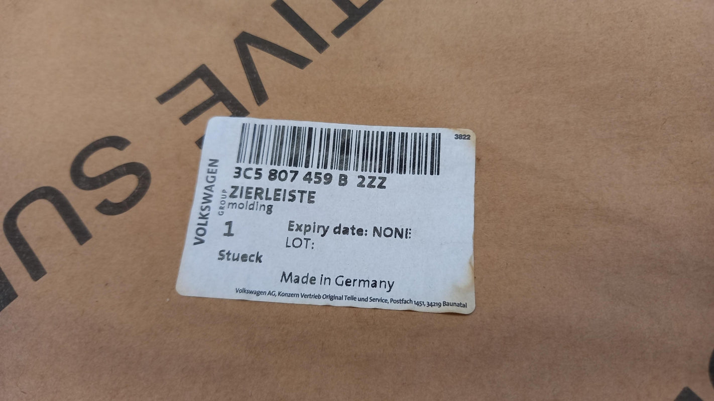 Original OE Volkswagen Stoßstangen Zierleiste 3C5807459B2ZZ