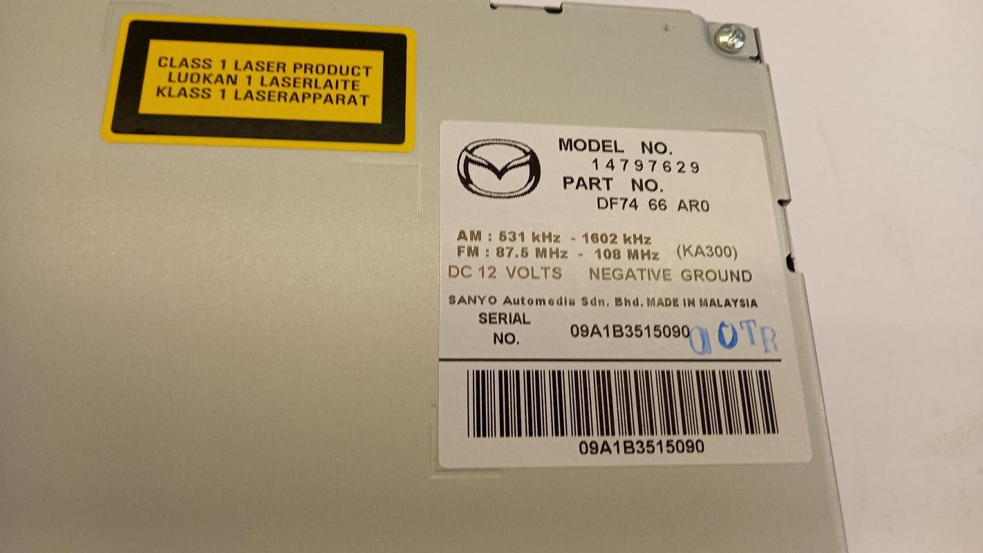 Original MAZDA 2 Multimedia Haupteinheit DF7466AR0