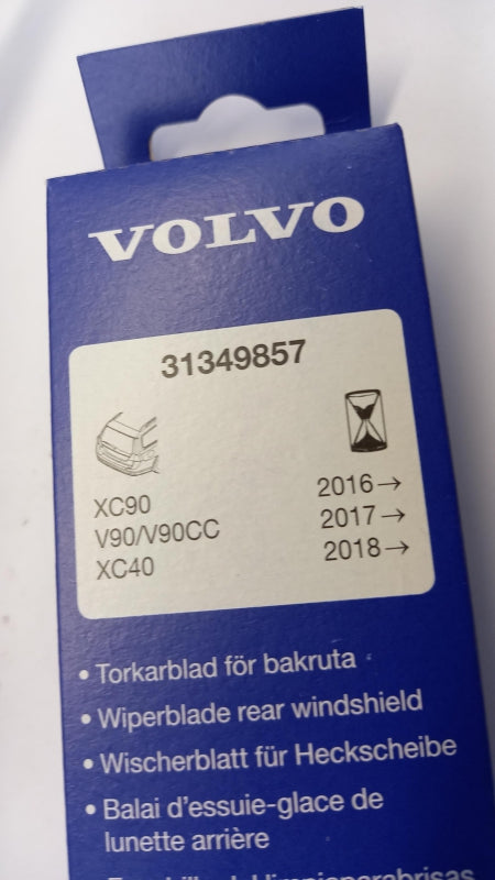 Original VOLVO XC90 2016- V90 2017- XC40 2018- Heckscheibe Wischerblatt 31349857