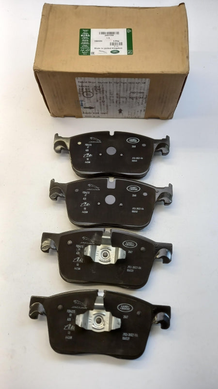 Original JAGUAR I-Pace (X590) 2018> Bremsbeläge Bremsklötze vorne J9D1199