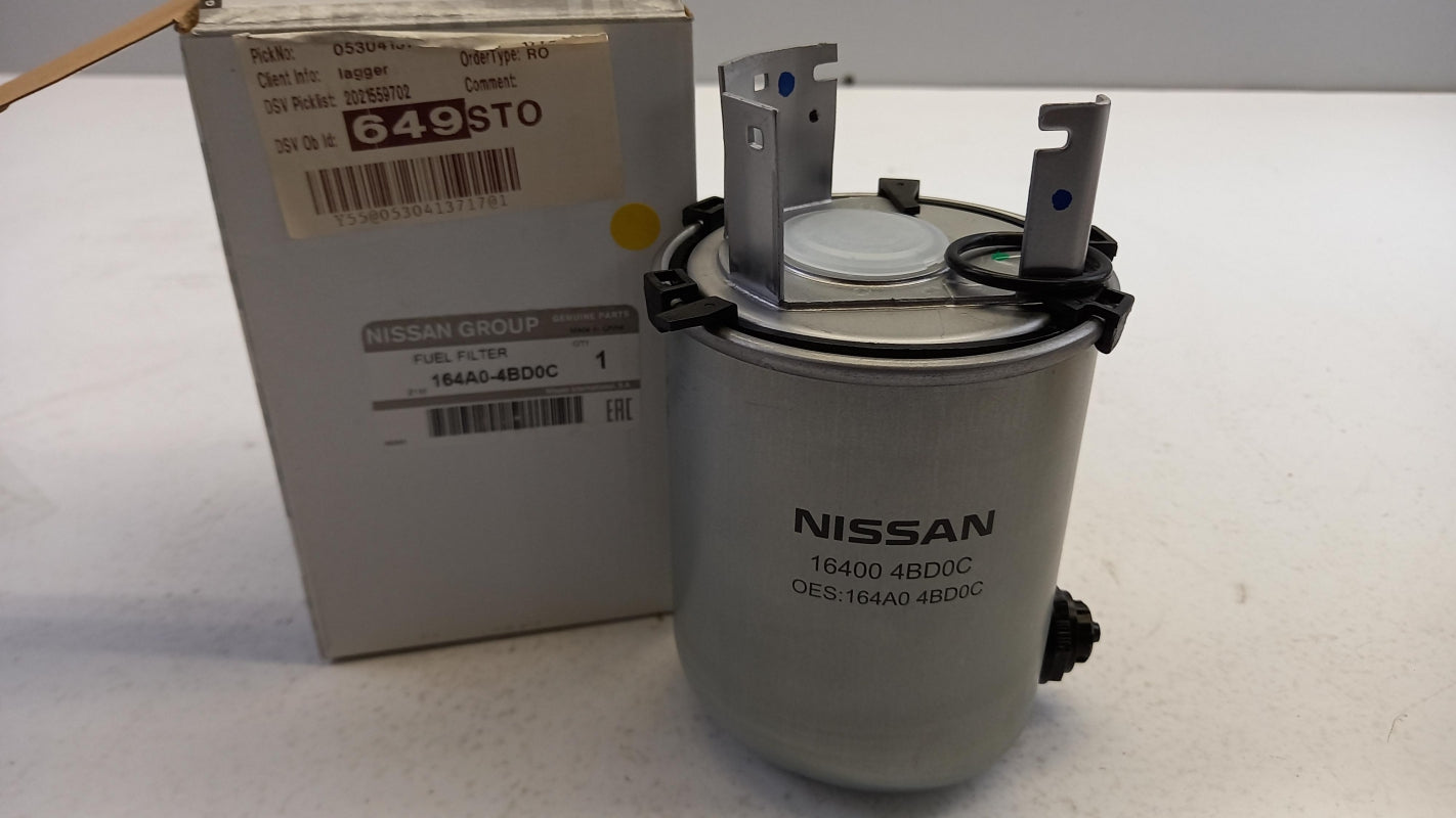 Original NISSAN X-Trail T32 1.6/2.0 dCi Kraftstofffilter 164A04BD0C
