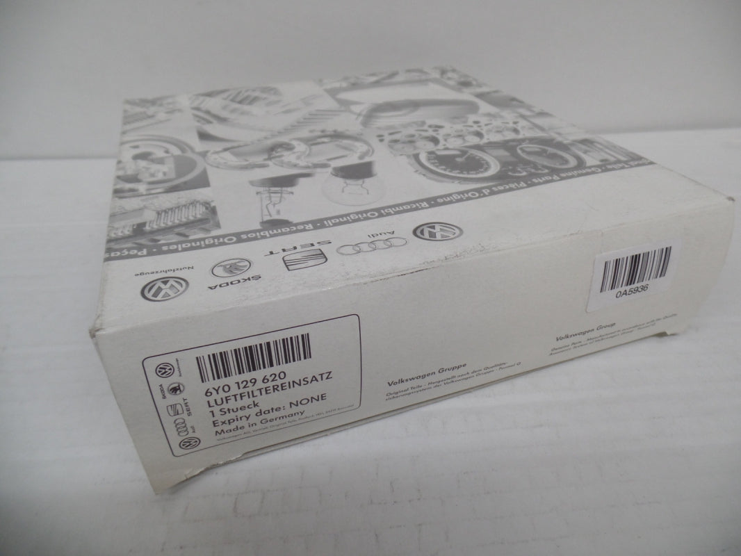 Original VW Polo IV V SKODA Fabia I II Roomster Motor Luftfilter 6Y0129620