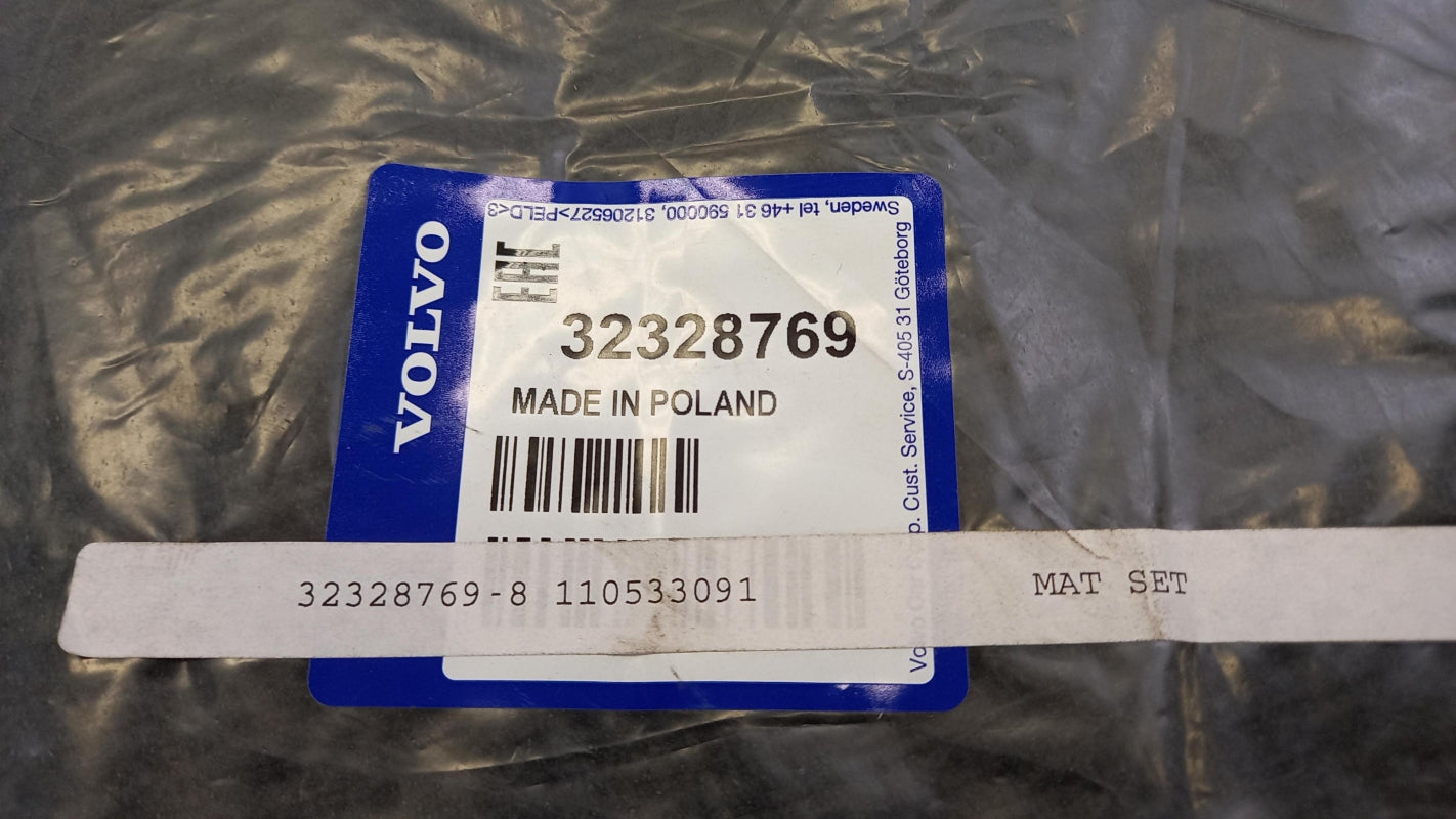 Original VOLVO C40 EC40 EX40 XC40 Fußmattensatz 4-teilig Stoff 32328769