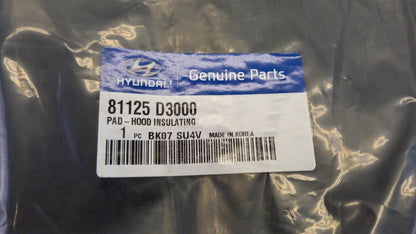Original HYUNDAI Tucson TL 15-20 Motorraumdämmung 81125D3000
