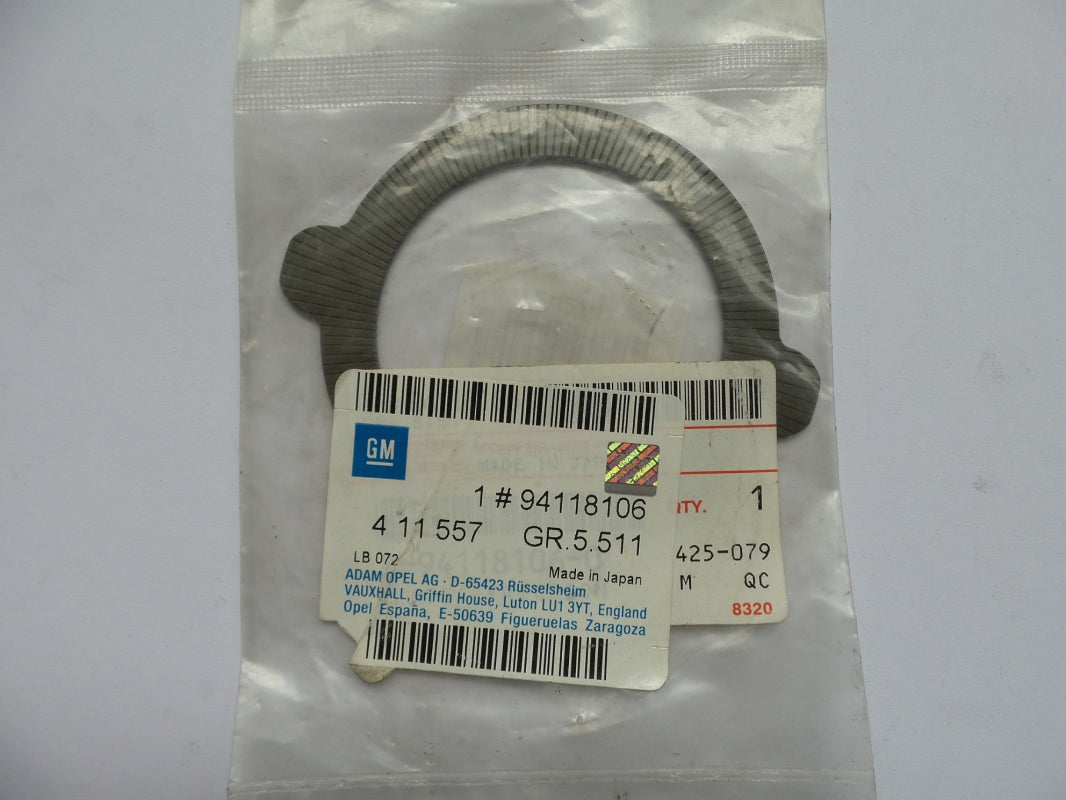 Original OE OPEL Platte 94118106