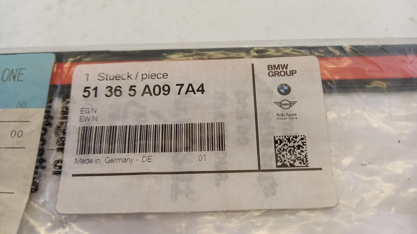 Original OE BMW Türscheiben Dichtung 51365A097A4
