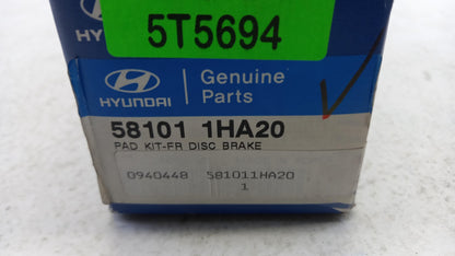 Original HYUNDAI I30 (2007-2012) Bremsbeläge vorne 581011HA20