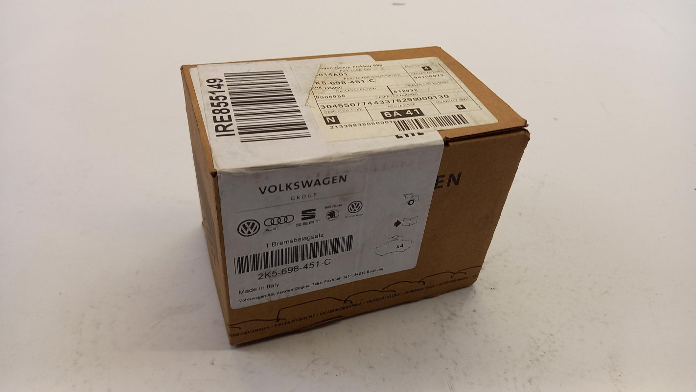 Original VW Sharan 7N (2016-2023) Bremsbeläge hinten 2K5698451C