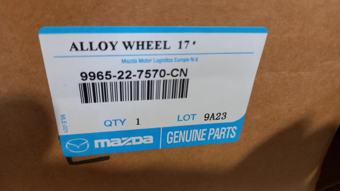 Original MAZDA 6 III 2012> R17 Felge 9965227570CN