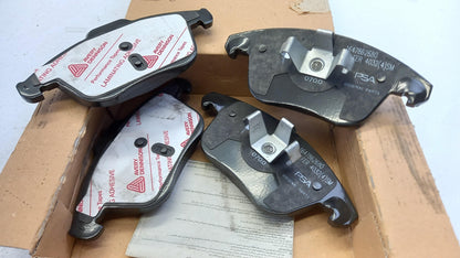 Original CITROEN C4 PEUGEOT 207 208 307 Bremsbeläge vorne 1647862680