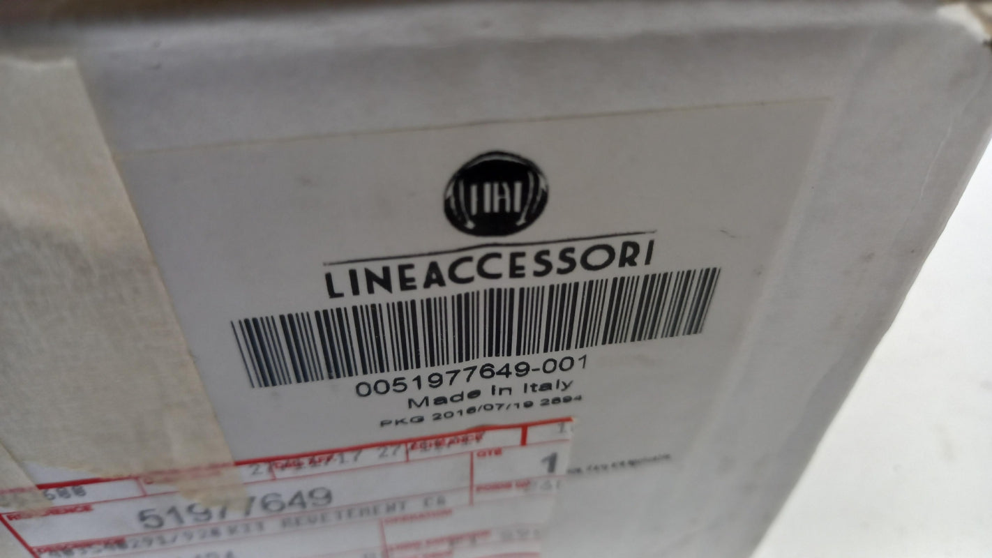 Original FIAT 500 ABARTH 500 595 Spiegelabdeckungen carbon 51977649