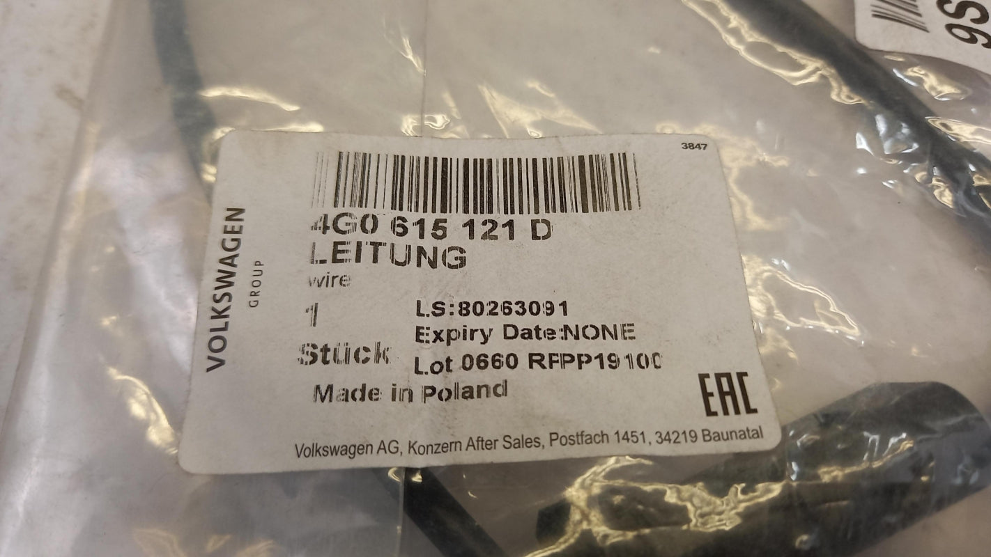 Original AUDI A6 A7 Bremsbelagverschleiß Warnkontakt 356x34 mm 4G0615121D