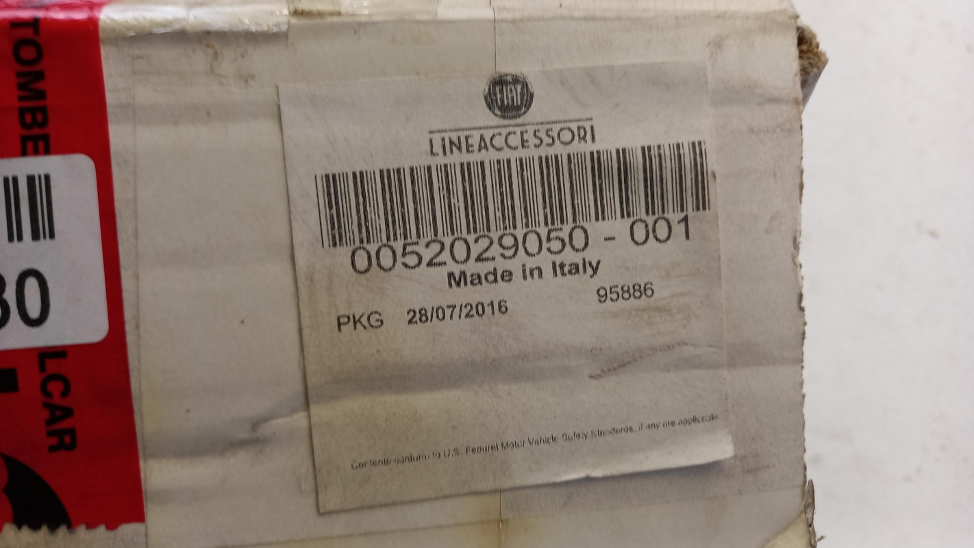 Original FIAT 500 2016-2024 Dekorfolie Satz Jeans Wrapped 52029050