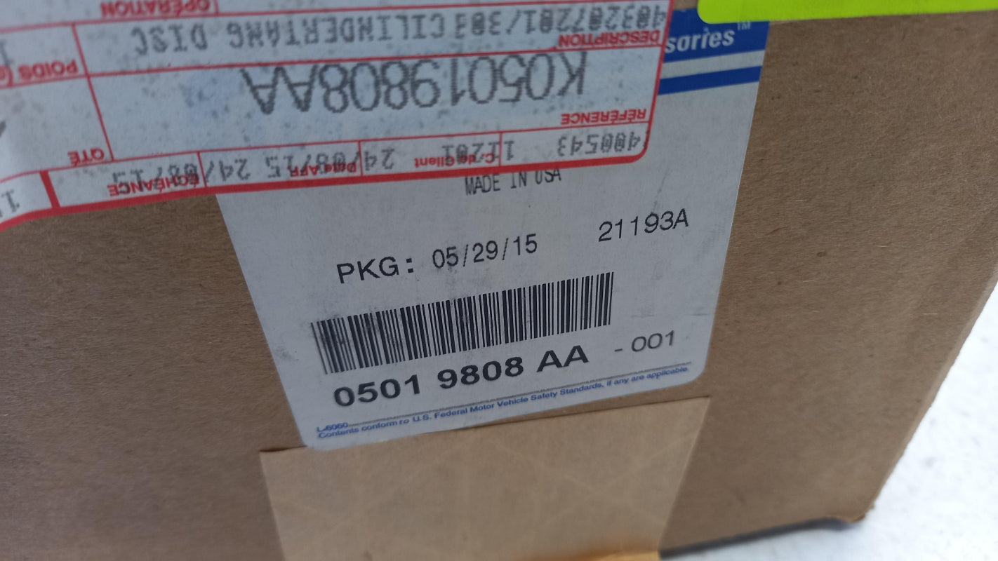 Original CHRYSLER Voyager IV 2006 Hinten Bremssattel K05019808AA