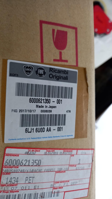 Original FIAT 124 Spider 2016> Dachhimmel 6000621350