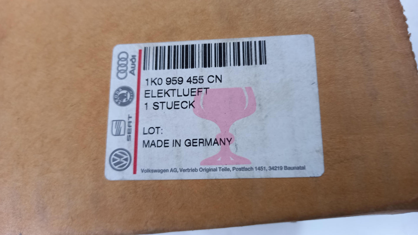 Original AUDI A3 VW Golf Caddy Touran SKODA Octavia 1.6 Kühlerlüfter 1K0959455CN