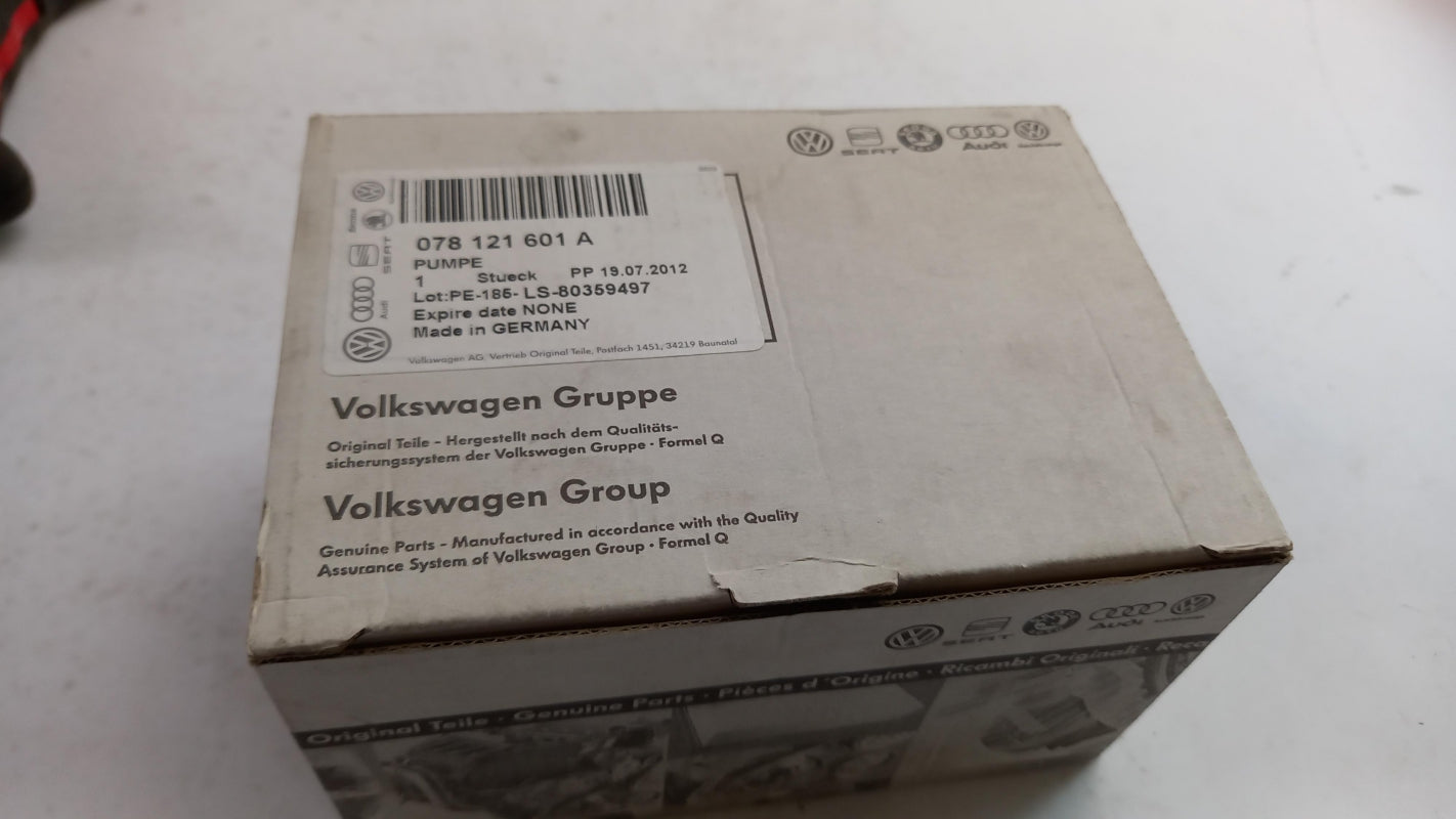 Original OE Volkswagen Zusätzliche Wasserpumpe 078121601A