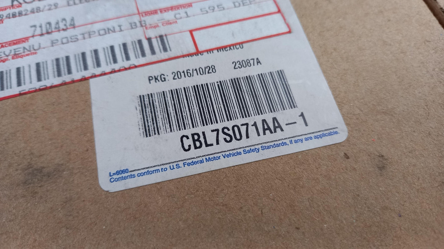 Original OE FIAT Airbag Steuergerät KCBL7S071AA