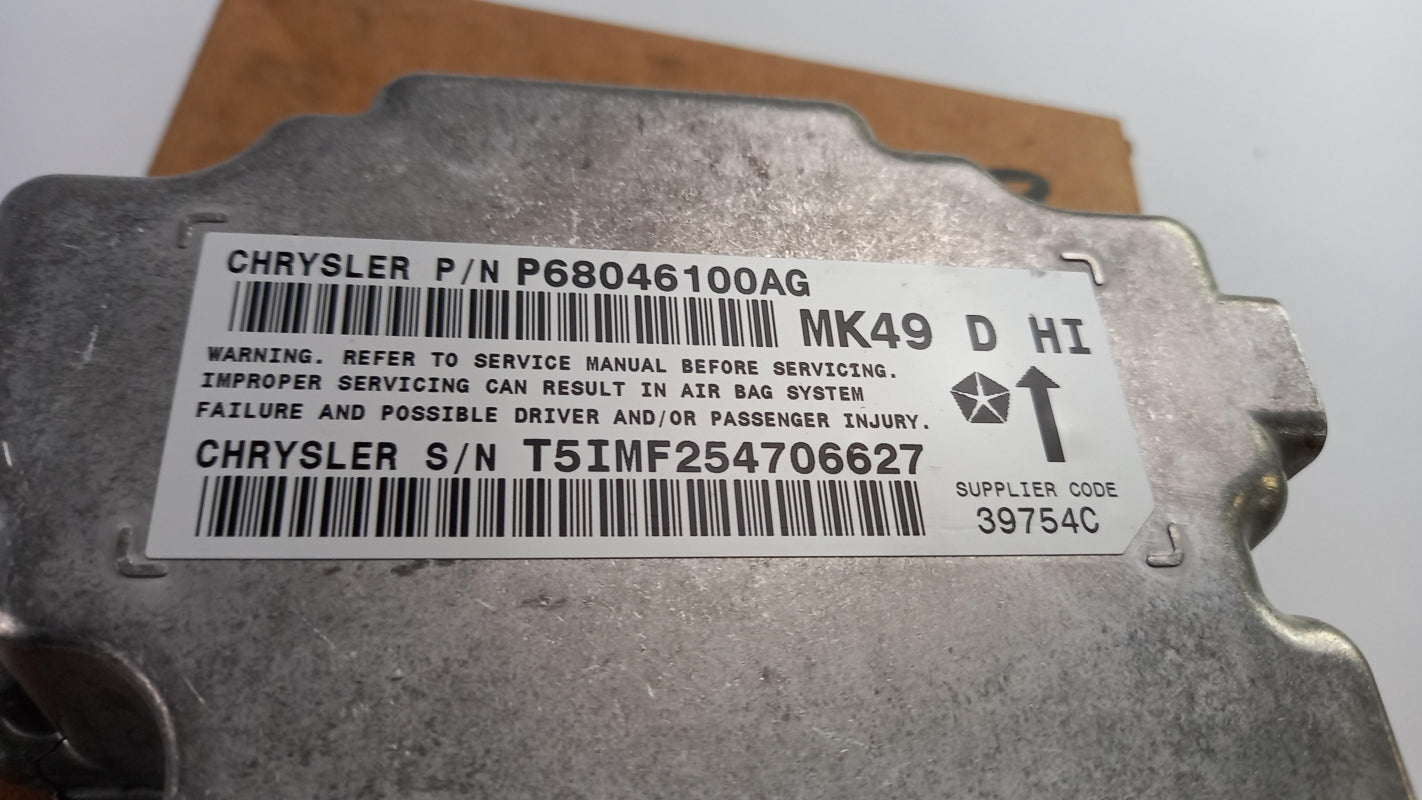 Original OE FIAT Airbag Steuergerät KCSZES61DAA