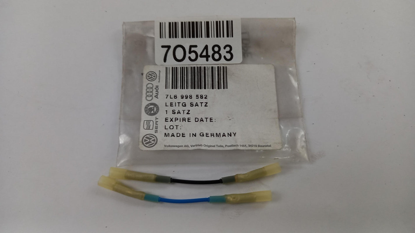 Original AUDI VW SEAT SKODA Adapter Leitungssatz für Airbag 7L6998582