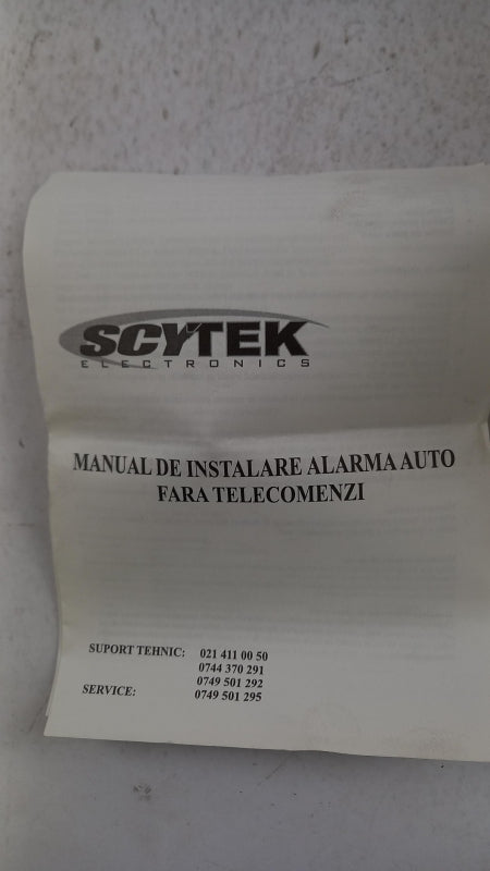 Original RENAULT DACIA Alarmanlage ohne Fernbedienung 7711462950