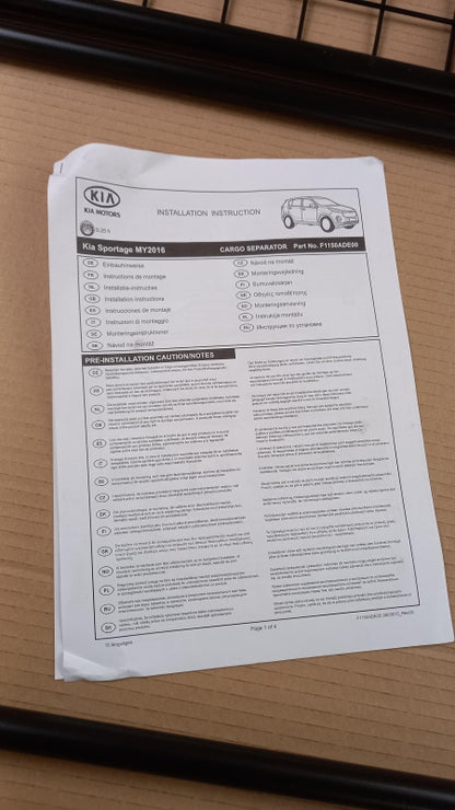 Original KIA Sportage 2016-2021 Kofferraum Gitter F1150ADE00