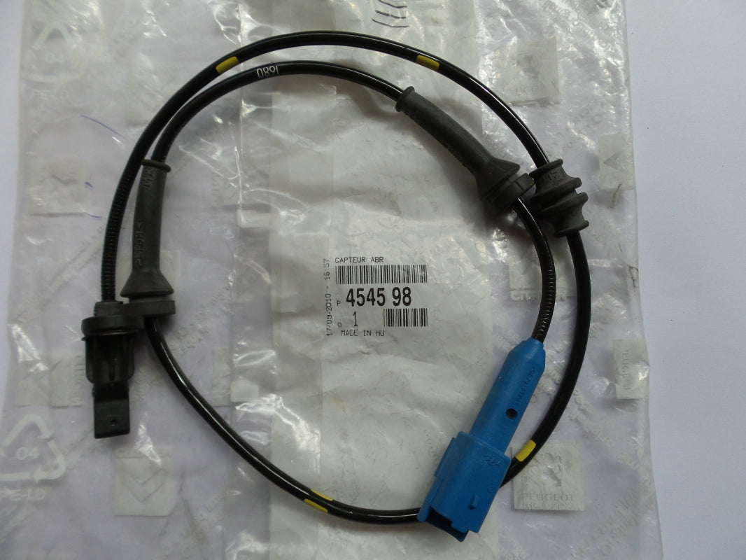 Original OE Peugeot wheel speed sensor 454598 