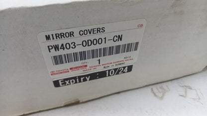 Original TOYOTA Yaris Außenspiegel Abdeckung Satz Carbon-Optik PW4030D001CN