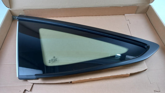 Original BMW 3er F34 Seitenscheibe schwarz matt hinten links 51377433425