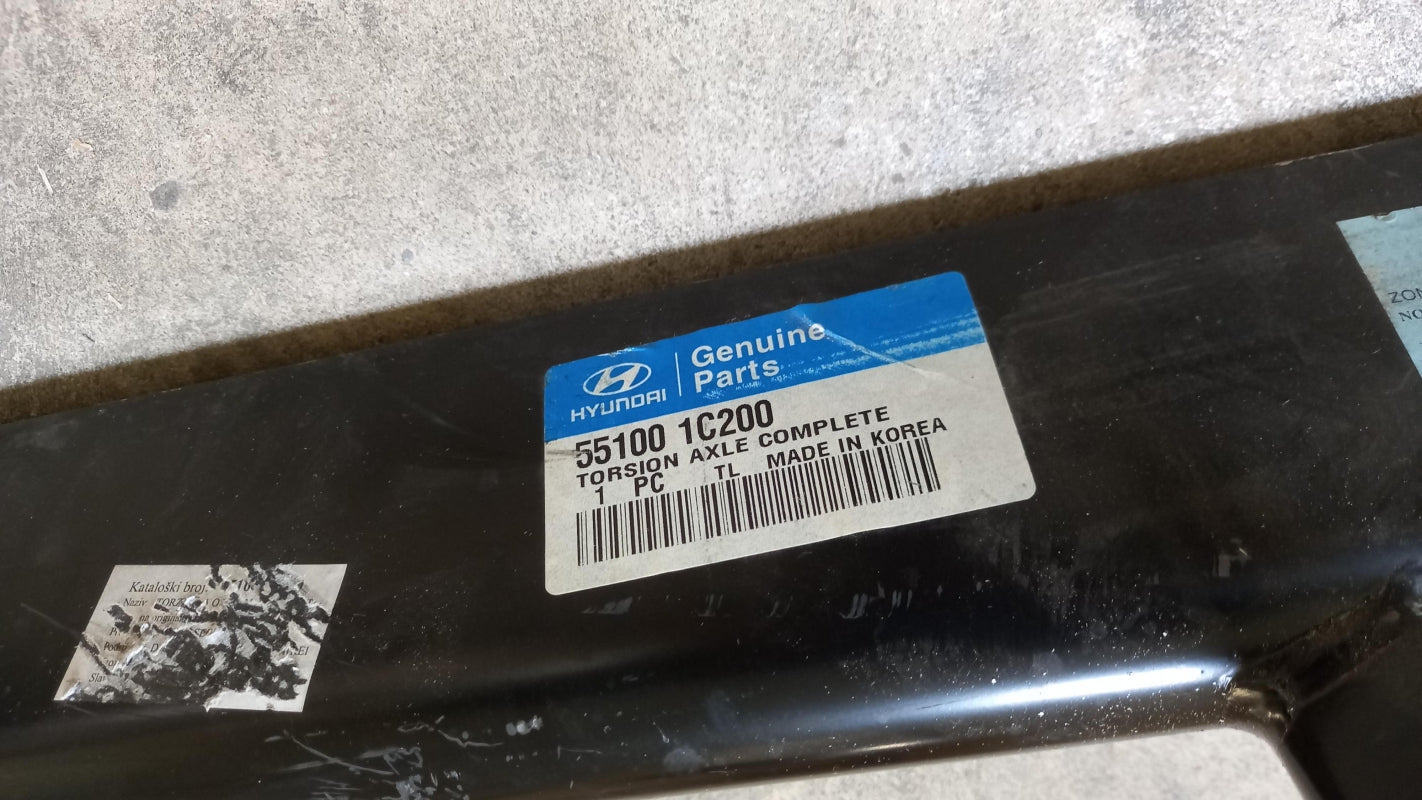 Original HYUNDAI Getz 2002-2011 Achsträger Hinterachse 551001C200
